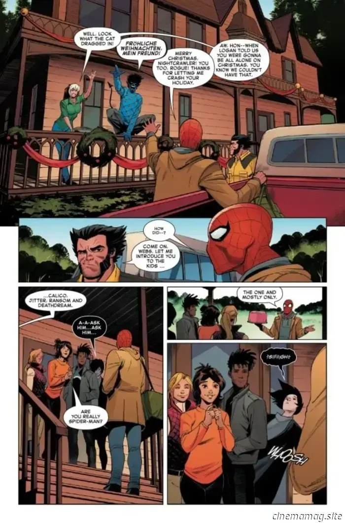 Превью комикса — Человек-паук: Праздничный спектакль №1