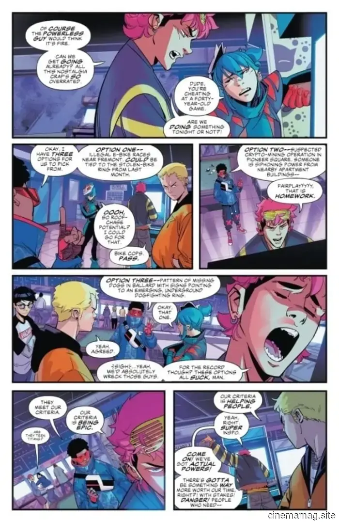 Preview of Comic Book – Teen Titans #1