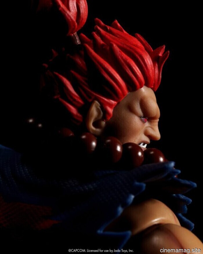 Jada Toys introduces the Ultra Street Fighter II Akuma (Player 2) and 'You Lose' accessory set as exclusives for SDCC.
