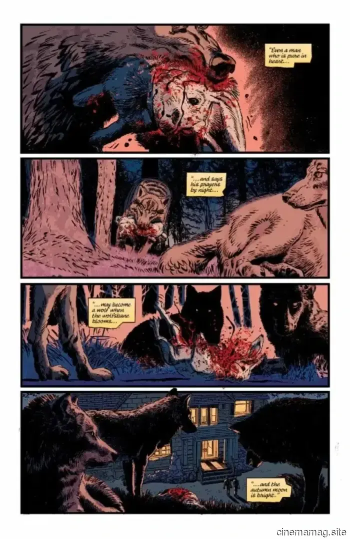 Anteprima Fumetto – Mostri Universali: Sangue dell'Uomo Lupo #1