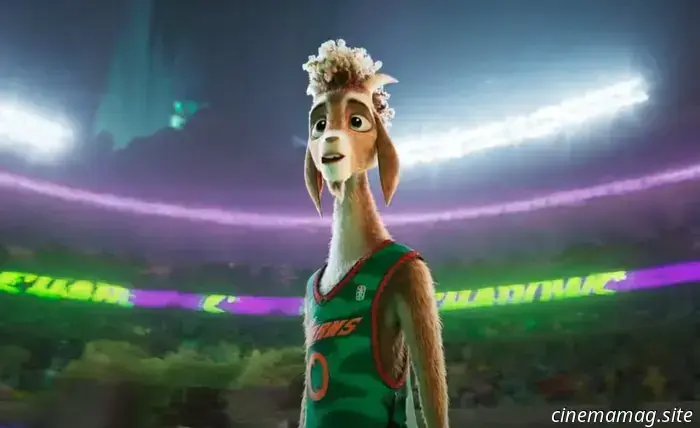 El G.O.A.T. es una cabra literal en el tráiler de la animación Goat, producida por Stephen Curry.