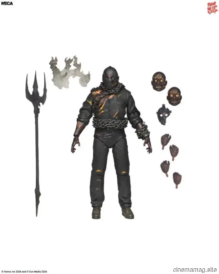 Пятница, 13-е: Ultimate Savini Jason фигурка действия из игры, выпущенная NECA