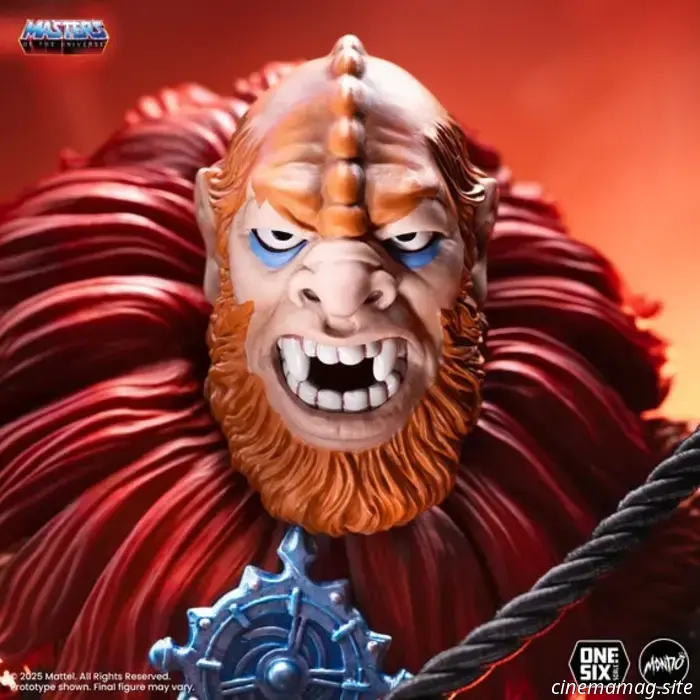 Il classico Beast Man arriva nella collezione Masters of the Universe sesta scala di Mondo