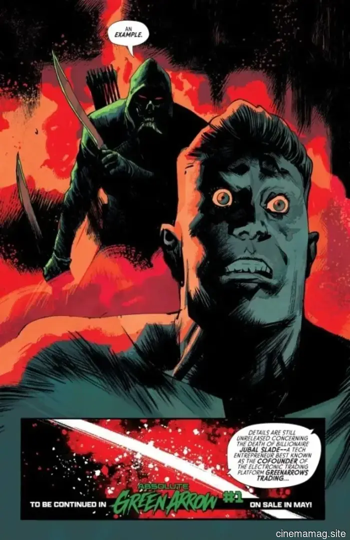 Vista previa del cómic – Absolute Green Arrow #1