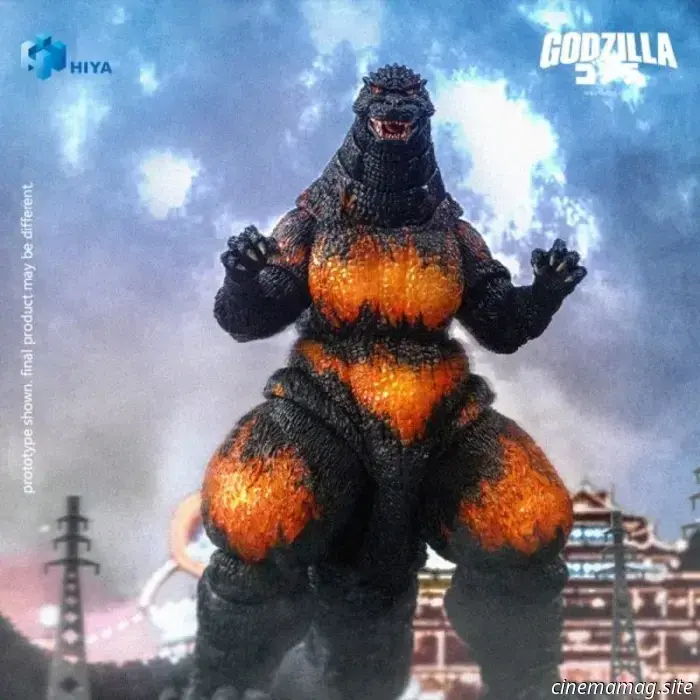Hiya Toys has released the Exquisite Basic Series figure of Burning Godzilla from Godzilla vs. Destoroyah.