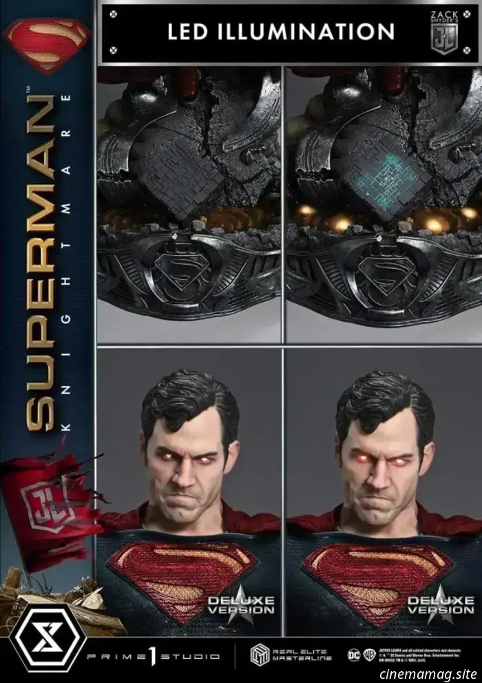 Prime 1 Studio presenta la estatua coleccionable Superman Knightmare de Batman v Superman