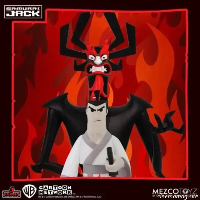 Samurai Jack is now part of Mezco Toyz's 5 Points collection with a premium action figure set.