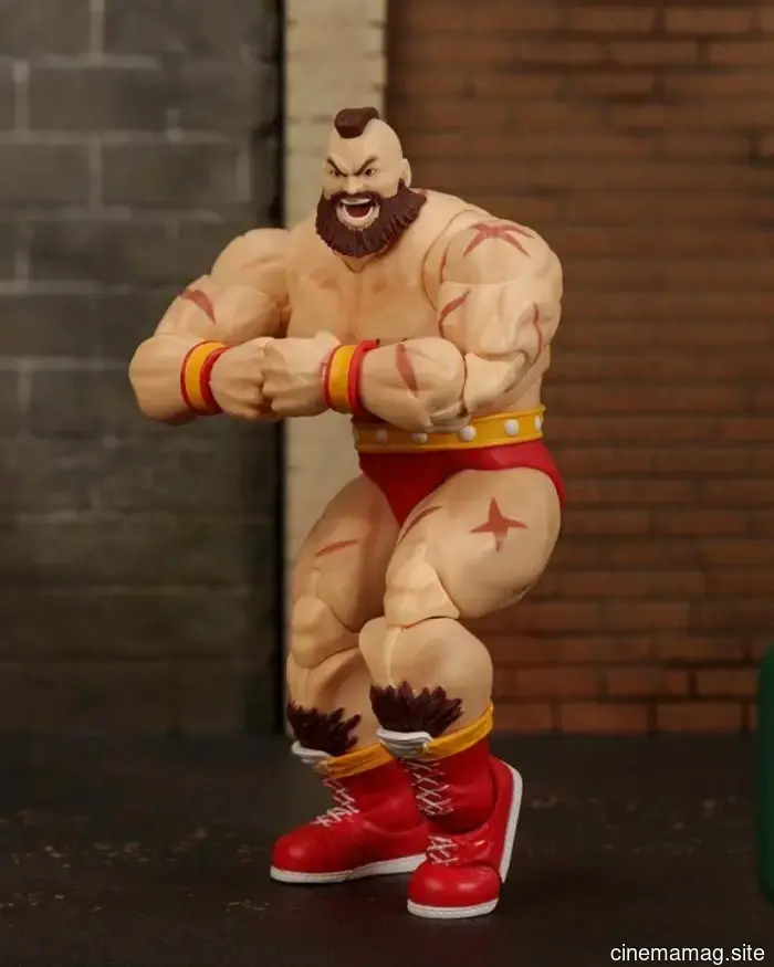 Jada Toys is set to release an action figure of Zangief from Ultra Street Fighter II: The Final Challengers.