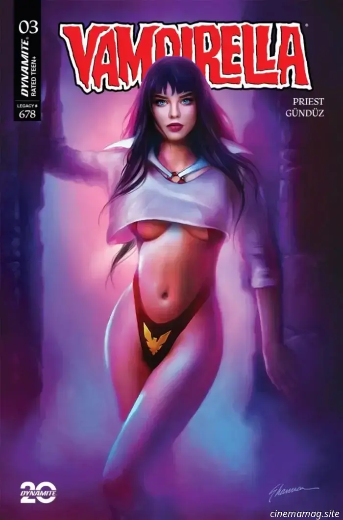 I Sacri Sei tornano in Vampirella # 3 anteprima del primo sguardo