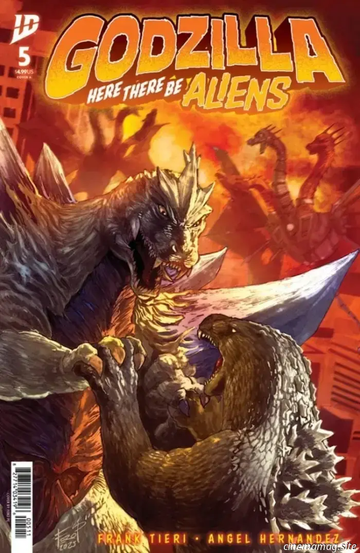 Anteprima del fumetto – Godzilla: Qui ci sono alieni #5