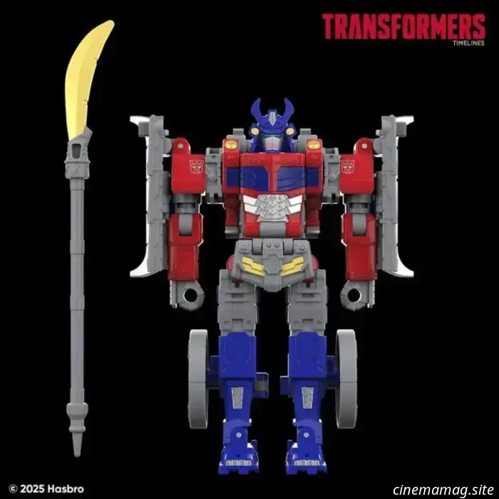 Optimus Prime and Starscream are samurai in disguise in the Hasbro Transformers Timelines two-pack.
