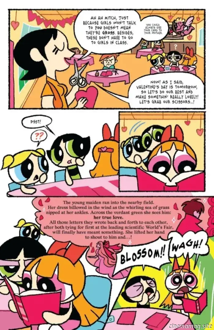 Le Superchicche Speciale San Valentino Mwah Mwah Kissy Face #1 - Anteprima del fumetto