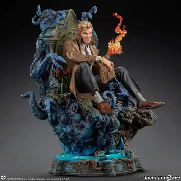 John Constantine: Solo Otra Figura de Formato Premium de Resaca de Exorcismo presentada por Sideshow