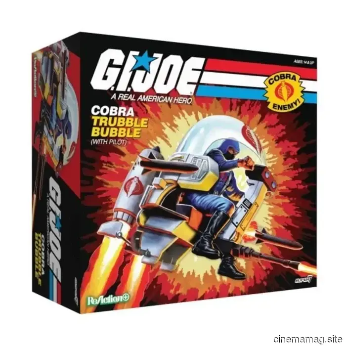 Super7 trae Trubble Bubbles y Ninja Force a G.I. Joe: A Real American Hero ReAction+ series