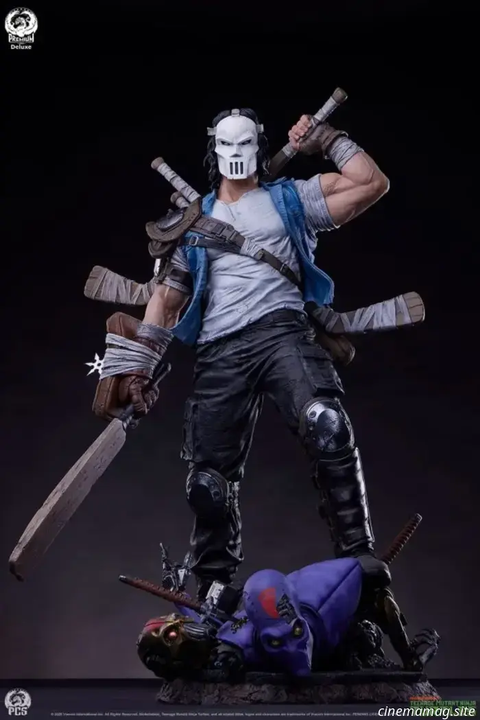 Casey Jones se une a la línea de leyendas de las Tortugas Ninja Mutantes Adolescentes de Premium Collectibles con una estatua a escala 1:3