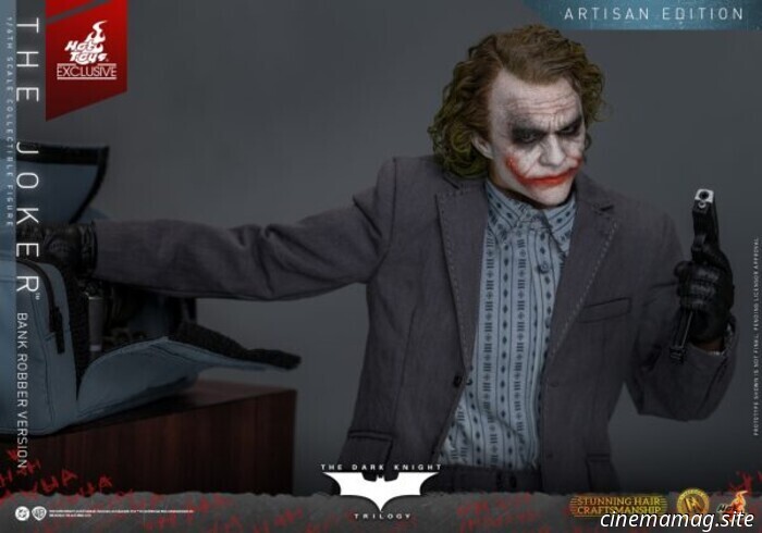 Джокер (Грабитель банков) Фигурка из серии Dark Knight Artisan Edition, представленная Hot Toys