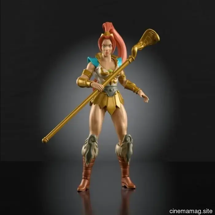 Teela, Orko, Roboto, and Mer-Man are included in Mattel’s 200x action figure series for Masters of the Universe Origins.