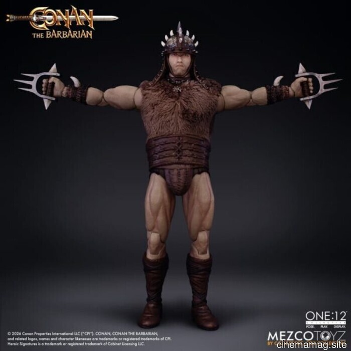 Mezco Toyz svela Conan il Barbaro (Edizione Pit Fighter) figura d'azione One:12 Collective