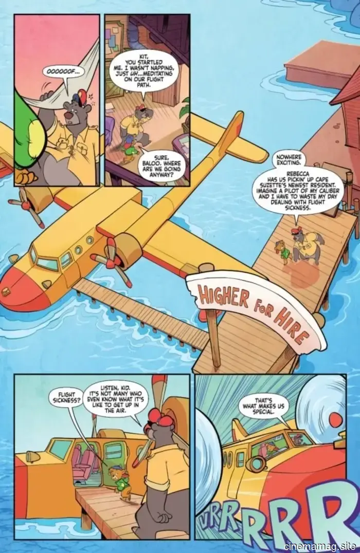 Comic Book Sneak Peek – TaleSpin #1