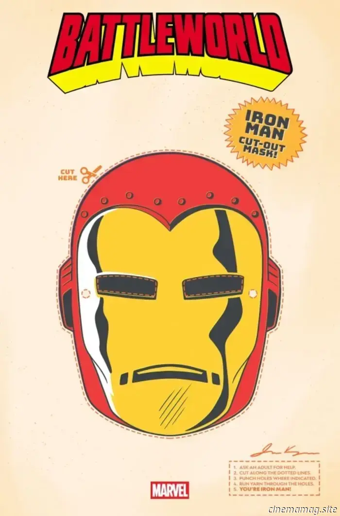 Marvel se vuelve retro con cubiertas variantes de máscaras de Halloween