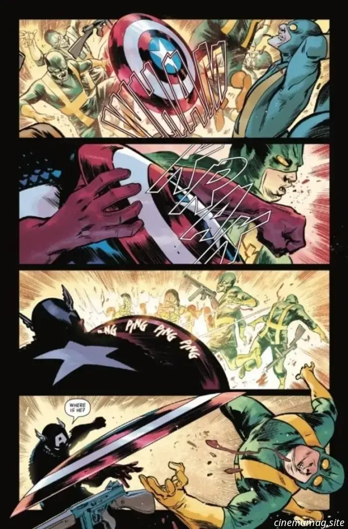 Comic Book Sneak Peek – Alien vs. Captain America #1