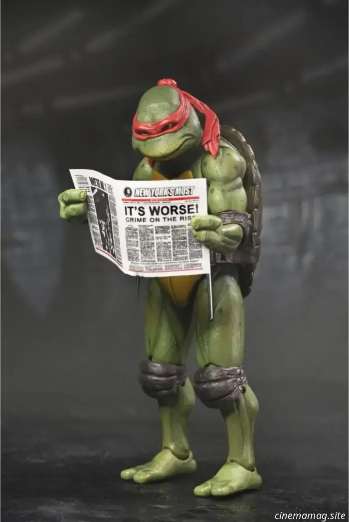NECA запускает фигурки к 35-й годовщине фильма «Черепашки-ниндзя»