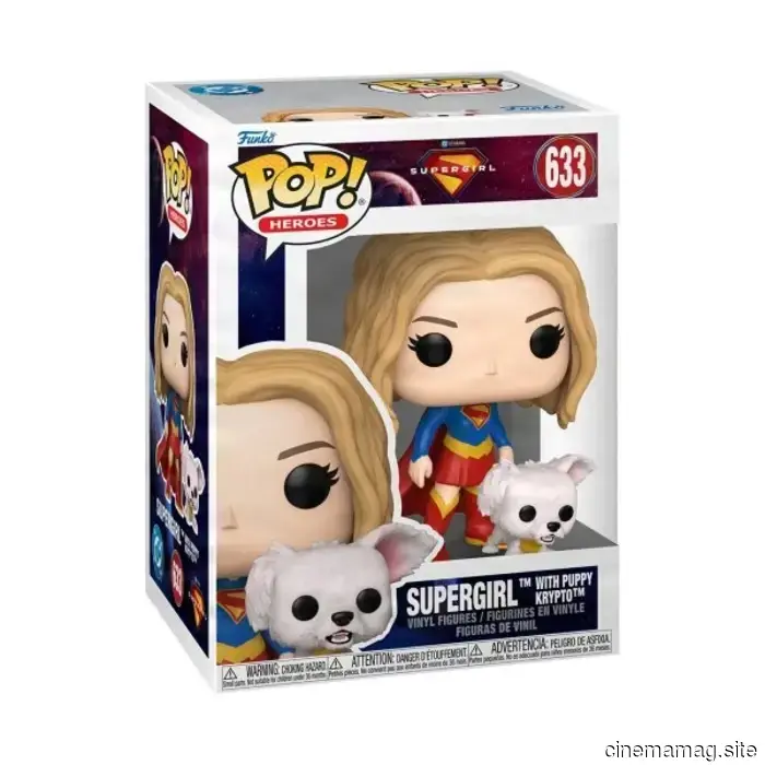 Funko launches Supergirl movie Pop! Vinyl figures.