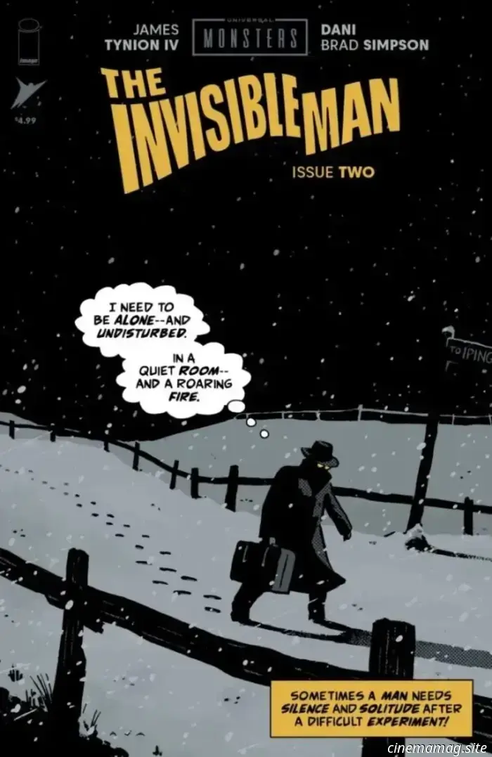 Monstruos de Universal: El Hombre Invisible #2 - Vista previa del cómic