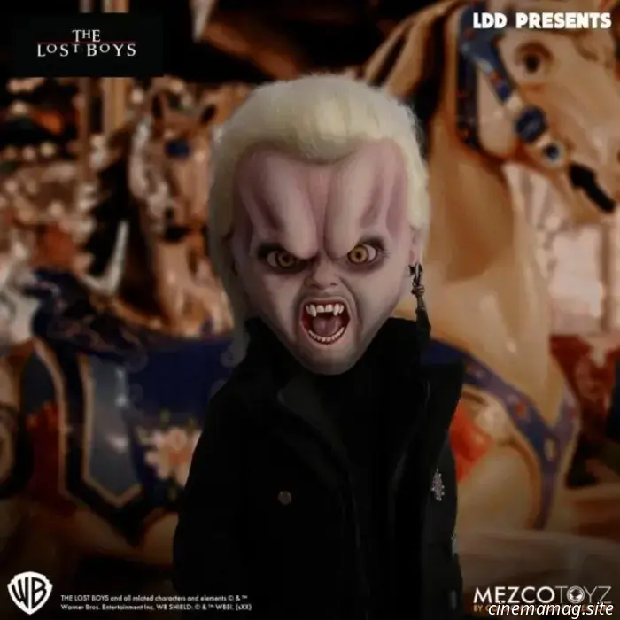 Mezco Toys gives the Living Dead Dolls treatment to David from The Lost Boys.