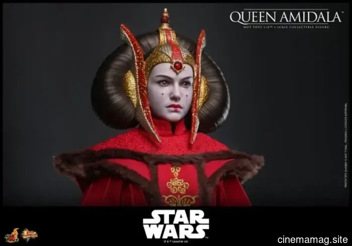 Hot Toys presenta la figura a escala sexta de la Reina Amidala de Star Wars: Episodio I – La Amenaza Fantasma.