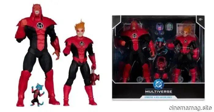 McFarlane Toys has revealed a 2-pack featuring Atrocitus and the Red Lantern Corps from the DC Multiverse.
