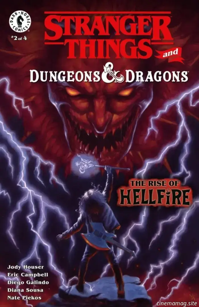 Stranger Things y Dungeons &amp; Dragons: El origen del fuego Infernal #2-Avance del cómic