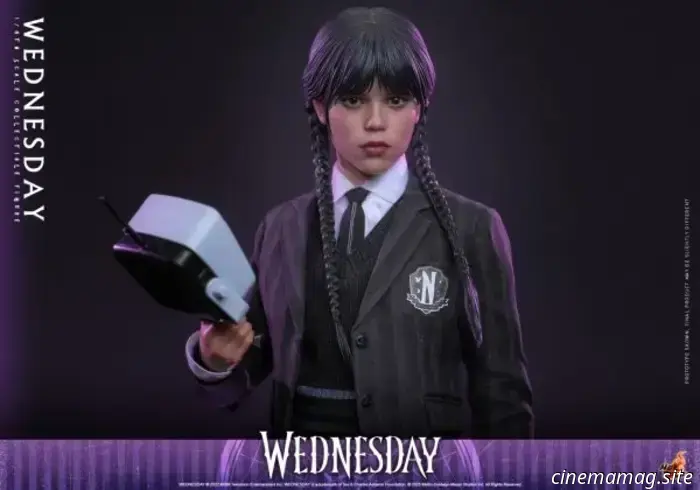 La Wednesday di Jenna Ortega riceve un'action figure in scala 1/6 da Hot Toys.