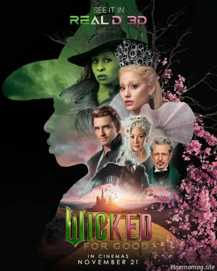 Wicked: For Good получил новый трейлер и постеры, билеты поступили в продажу