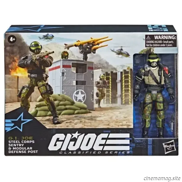 Модельный ряд G.I. Joe Classified Series Steel Corps Modular Defense Post поступает до начала продаж вместе с новыми фигурами.