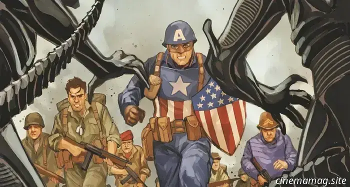 Comic Book Sneak Peek – Alien vs. Captain America #1