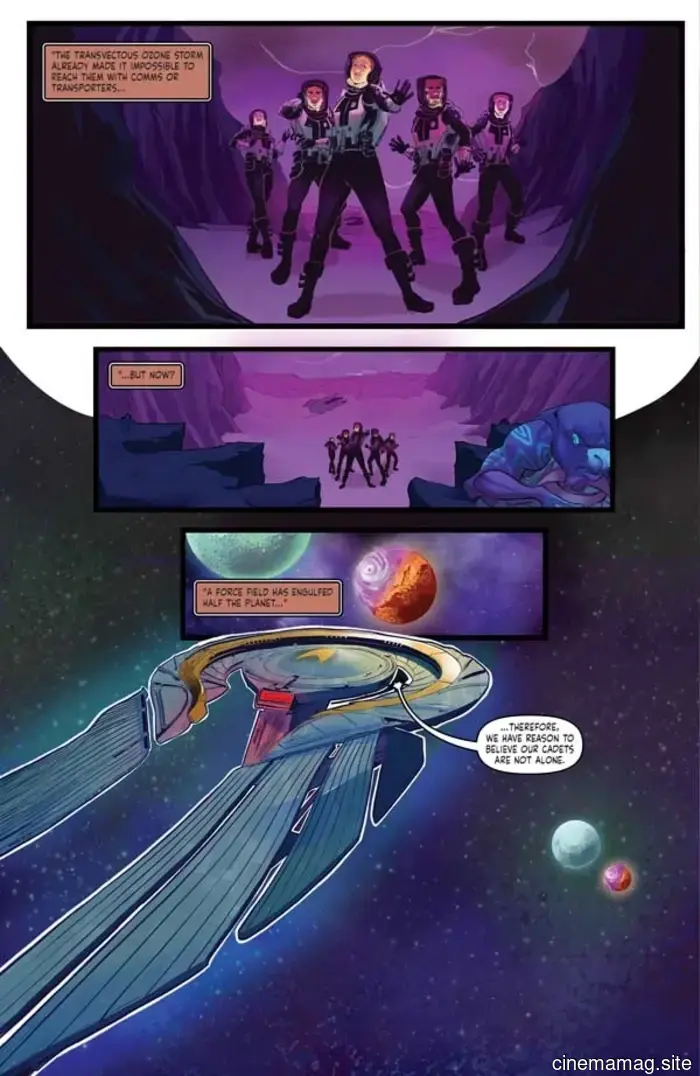 Vista previa del cómic – Star Trek: Academia de la Flota Estelar – Contacto Perdido #2