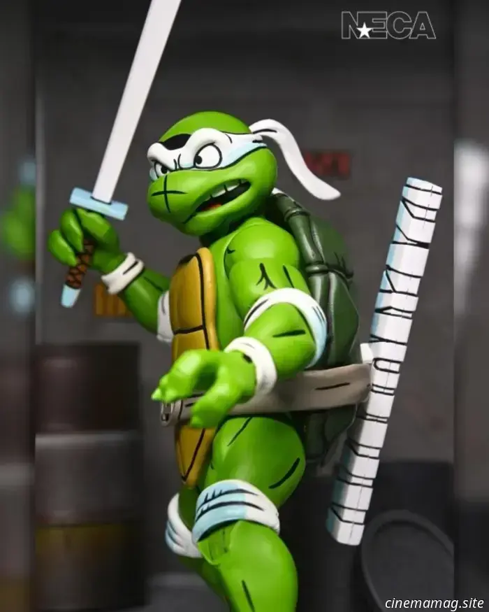 NECA rivela nuove action figure ispirate ai fumetti Teenage Mutant Ninja Turtles