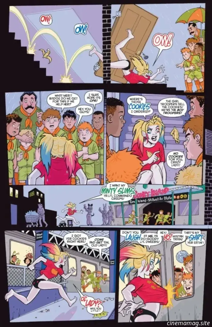 Vista previa del cómic – Harley Quinn X Elvira n.º 1