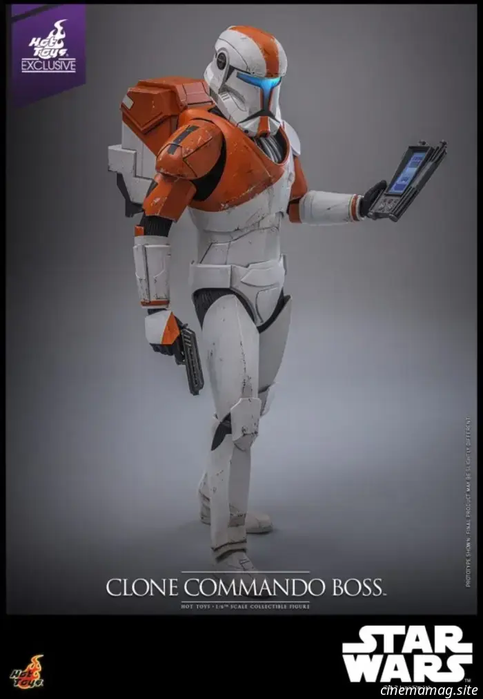 Hot Toys' Star Wars Clone Commando Boss sesta scala figura svelato
