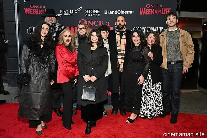 George Zouvelos incarna la grinta della vecchia scuola di New York in Once a Week for Life