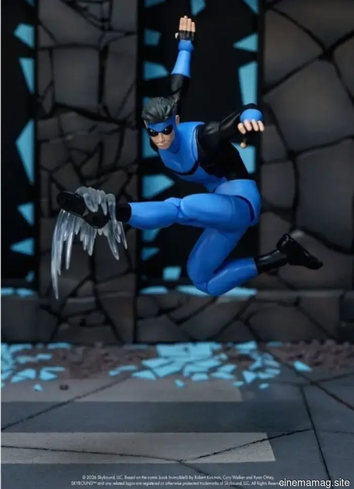 Jada Toys lancia la linea di action figure Invincible con Invincible, Conquest e Omni-Man.