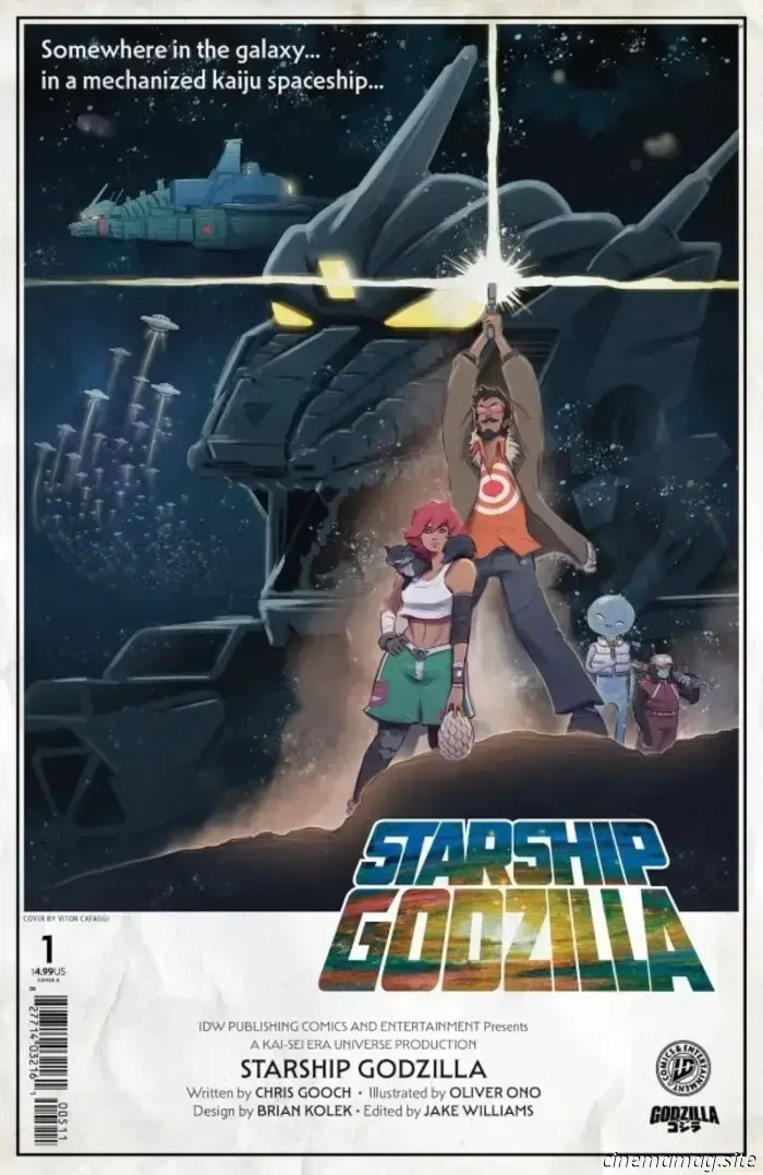 Anteprima del fumetto – Starship Godzilla n. 1