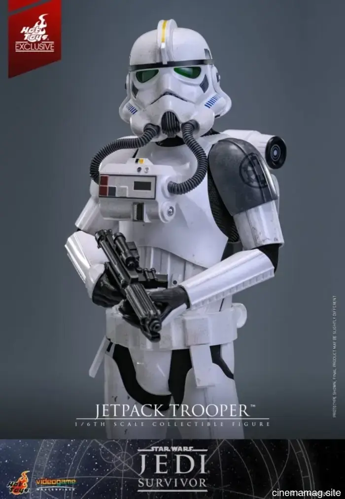 Star Wars Jedi: Survivor figura del Jetpack Trooper svelata da Hot Toys