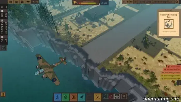 Ground of Aces, il costruttore di basi della Seconda guerra mondiale, viene lanciato in Accesso Anticipato su Steam