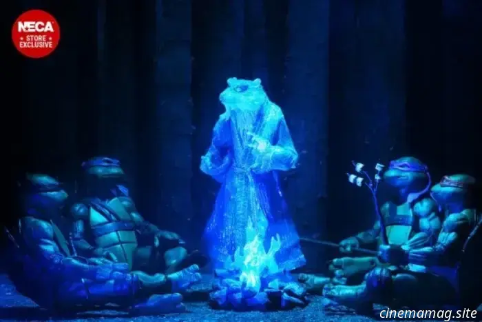 NECA reveals a 5-pack of action figures celebrating the 35th anniversary of the Teenage Mutant Ninja Turtles movie.