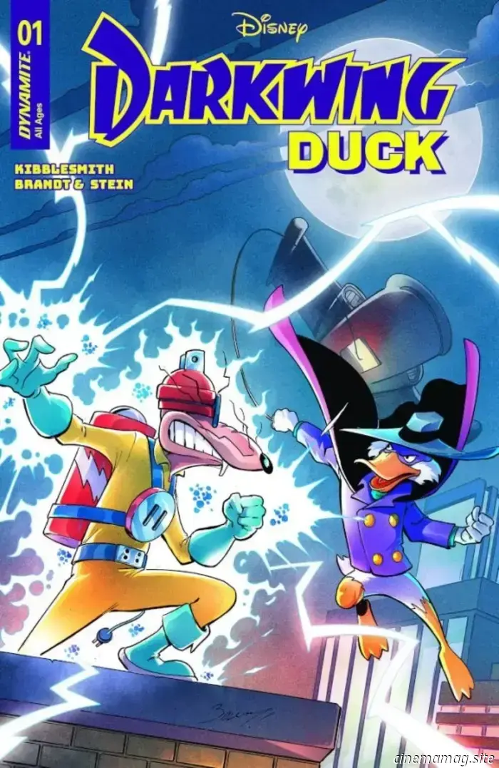 Dynamite showcases the potential hazards in their preview of Disney's Darkwing Duck #1.