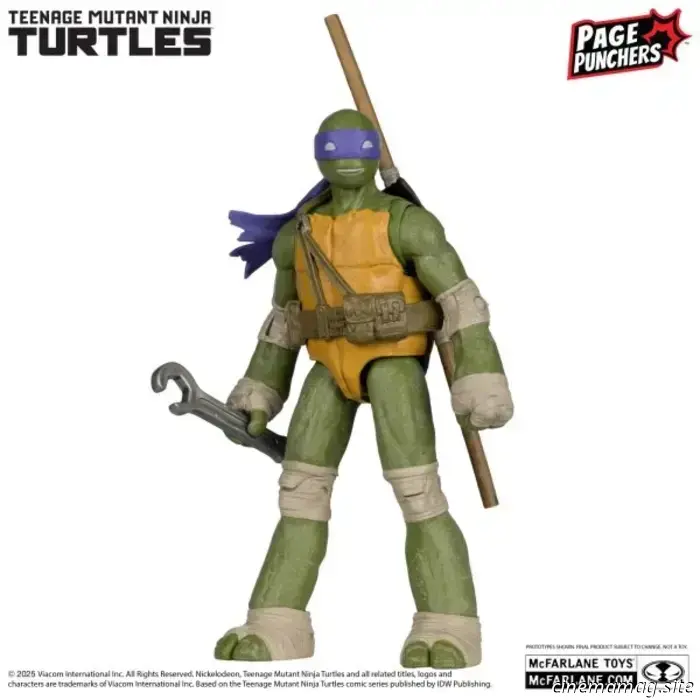 McFarlane svela i nuovi Page Punchers delle Tartarughe Ninja