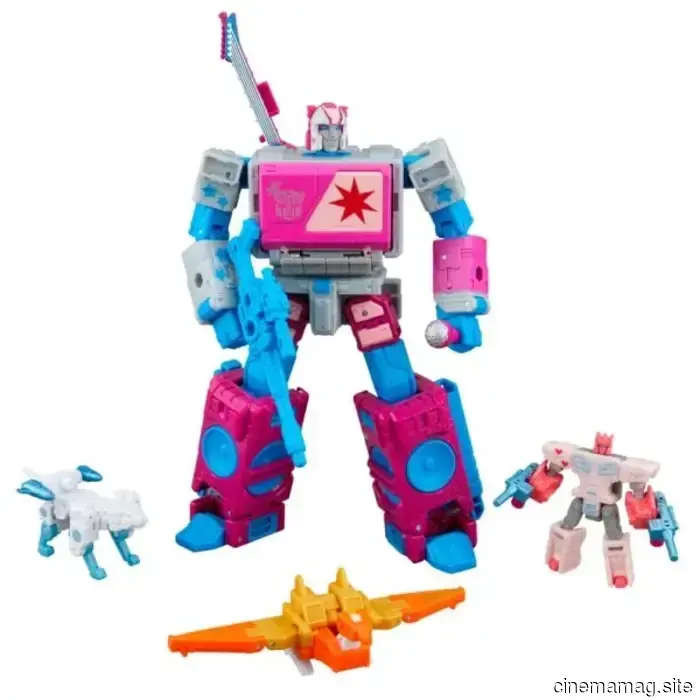 Jem y los Hologramas se encuentran con los Robots disfrazados en el último conjunto de figuras colaborativas de Transformers de Hasbro.