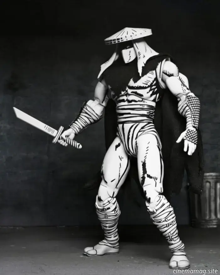 NECA presenta le nuove action figure Teenage Mutant Ninja Turtles Mirage Studios Black & White variant